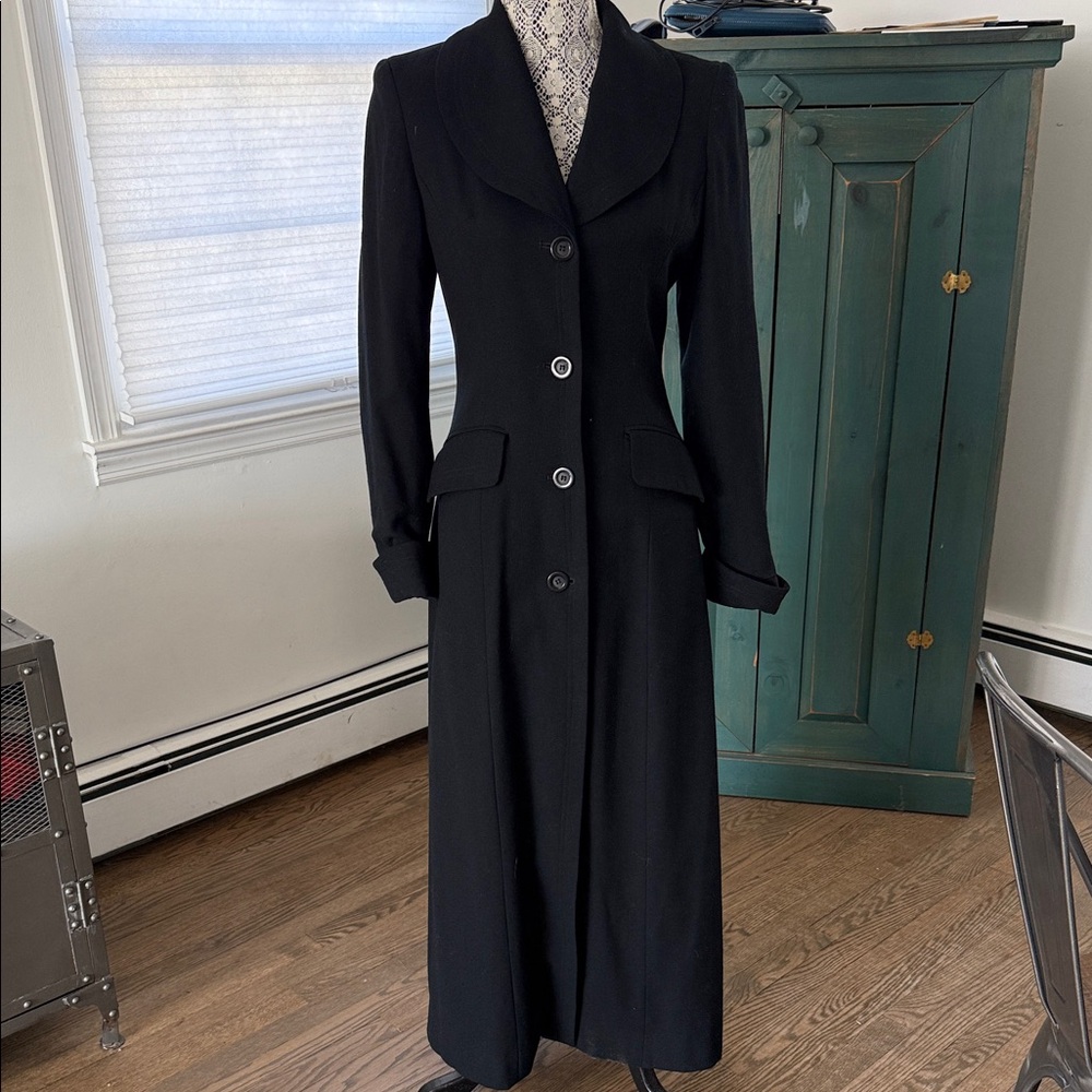 bebe Black Long Coat